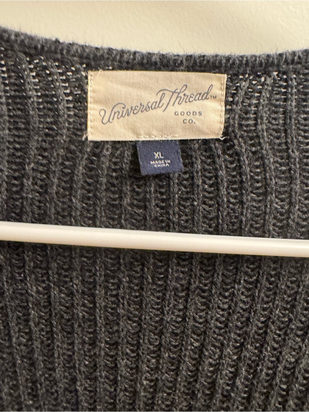 Universal Thread Open-Front Ribbed Cardigan - Picture 2 of 6